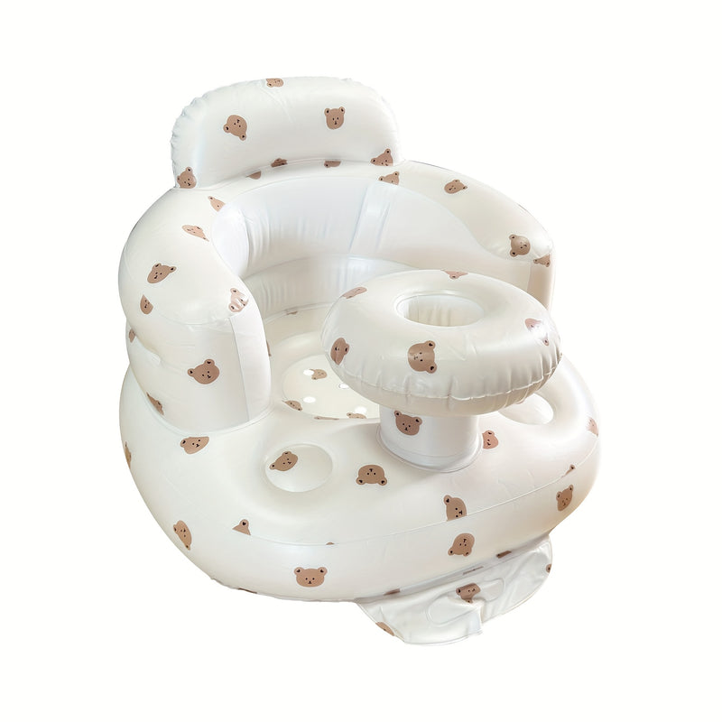Soporte de Aprendizaje Infantil Inflable de PVC, Silla de Entrenamiento para Niños, Taburete Portátil Plegable y Divertido
