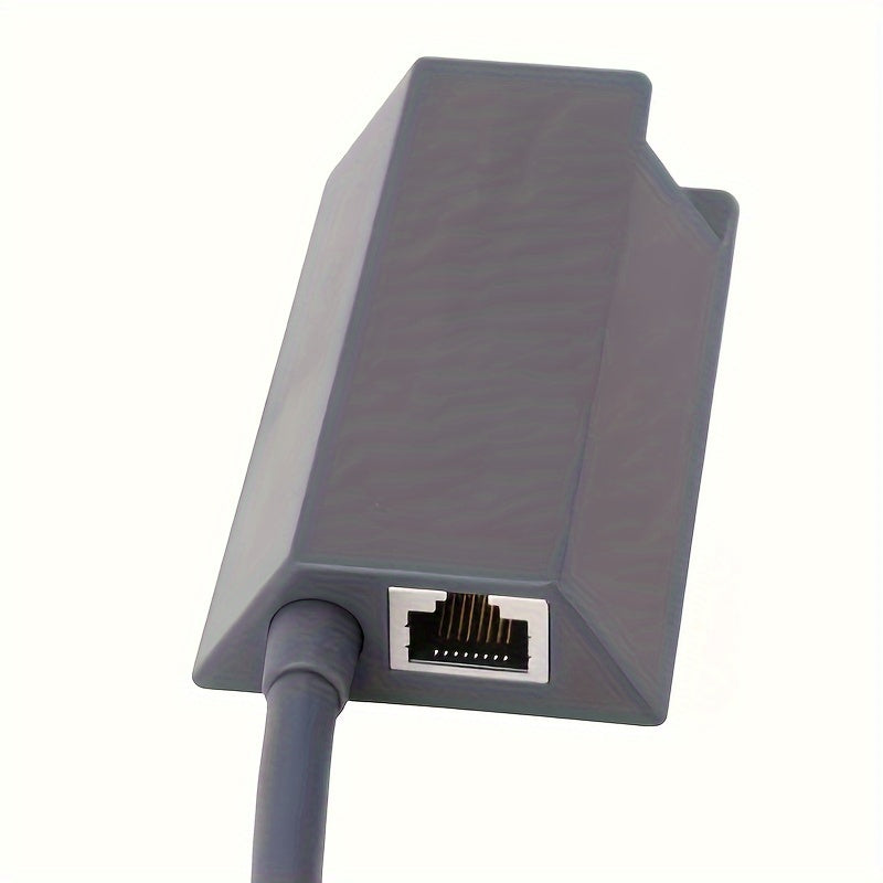 Adaptador Ethernet Starlink V2, material PVC, sin carga, 1 terminal, no requiere ensamblaje, conexión de red rápida y estable de Gigabit para Starlink Gen 2