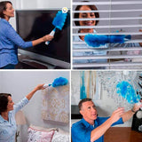 Sacudidor Recargable Plumero Cepillo De Limpieza Portátil TWHR5