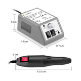 Kit Pulidor de Uñas Profesional Electrico Manicura Pedicura MZ000