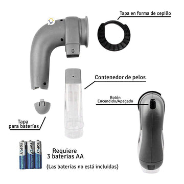 Aspirador De Pelo Para Mascotas Cepillo Limpieza HD1220