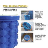 Mini Hielera Nevera Portable Ahorra Espacio Bebidas HD8061