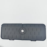 1 charola de goteo para grifo de silicón, antiderrames, diseño inclinado para cocina y baño, impermeable