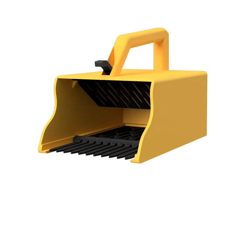 1 pieza de pala de recolección de arándanos azules ergonómica con pala de metal y peine, herramienta de recolección de arándanos duradera de plástico, mango fácil de agarrar para una recolección eficiente de frutas, herramienta de jardinería para recolec
