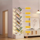 Estantería de Árbol Independiente de Gran Capacidad - Organizador de Oficina y Hogar Fácil de Montar, Estante de Pie