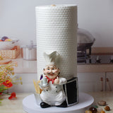 Porta Palillos y Toallas de Papel con Temática de Chef - Perfecto para Cocina, Comedor y Decoración de Fiestas