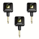 Mini Sistema Inalámbrico de Guitarra de 2.4GHz con Batería Recargable y Transmisor-Receptor de 4 Canales de Señal para Guitarra, Bajo y Otros Instrumentos Eléctricos