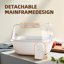 1 estuche de cesta multifuncional con pantalla digital, alimentado por USB, para descongelar, lavar, limpiar y descongelar carne, mariscos, frutas y verduras. Funciona en silencio, ideal para el hogar, el coche, los viajes en RV, los utensilios de cocina