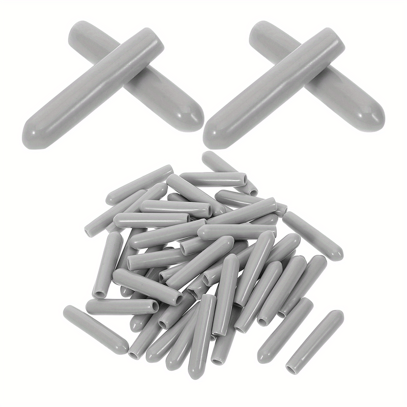 Protectores de Reparación para Estantes del Lavavajillas - Tapas de Recubrimiento Plástico Flexible con Diseño Cónico para Protección contra Fregado y Choques, Accesorios Grises Duraderos para Mantenimiento del Lavavajillas, Piezas de Reparación para Lav
