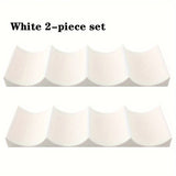 Juego de 2 piezas de estante de almacenamiento para latas de vino tinto de 11.5 pulgadas, estante de almacenamiento de vino, adecuado para comedores, salas de estar, escaparates, cocinas, etc