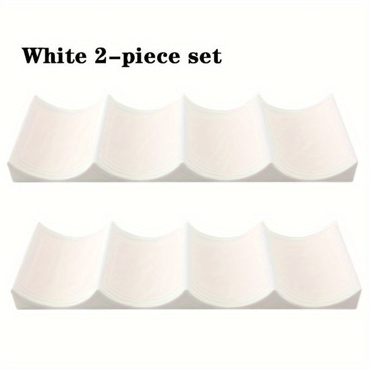 Juego de 2 piezas de estante de almacenamiento para latas de vino tinto de 11.5 pulgadas, estante de almacenamiento de vino, adecuado para comedores, salas de estar, escaparates, cocinas, etc