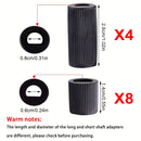 Juego de Repuesto para Perillas de Estufa de Gas, 4 piezas con Diámetro Interior de 6mm/8mm
