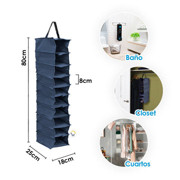 Organizador Zapatos 10 Pares Colgante Zapatera Multifuncional OZ10P