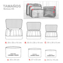 Organizador De Maleta Viajero Bolsos x6 Equipaje GM1911-211
