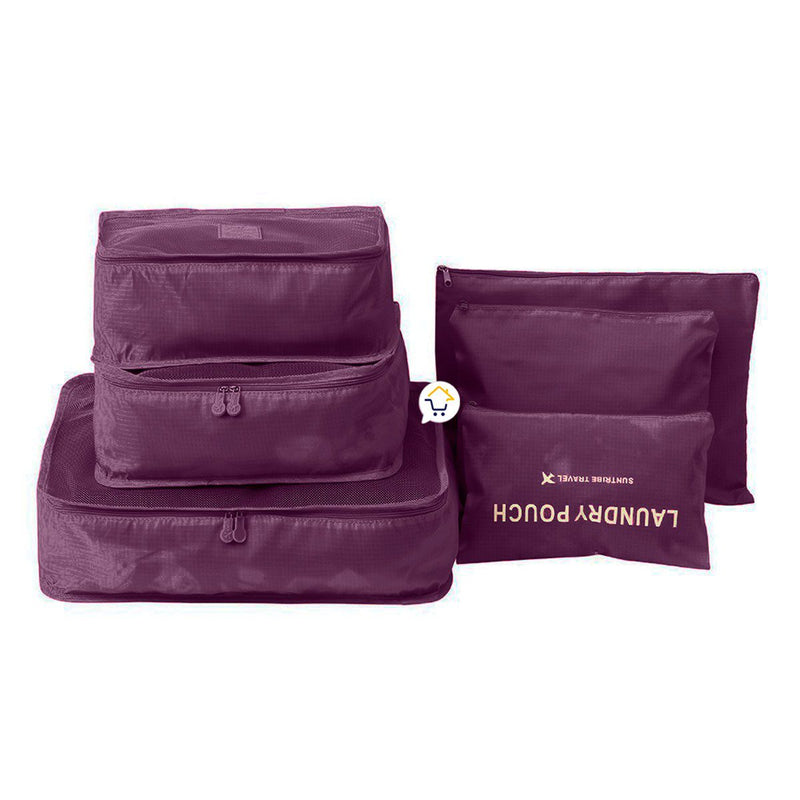 Organizador De Maleta Viajero Bolsos x6 Equipaje GM1911-211