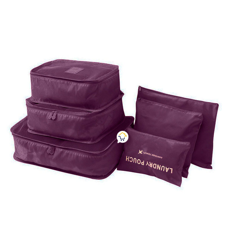 Organizador De Maleta Viajero Bolsos x6 Equipaje GM1911-211