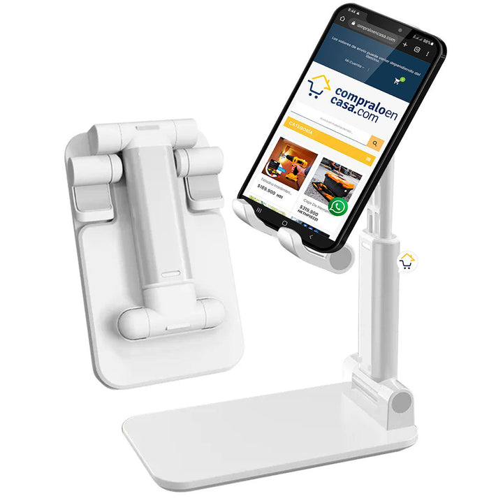 Soporte para celular portable base tabletas ajustable NWH1
