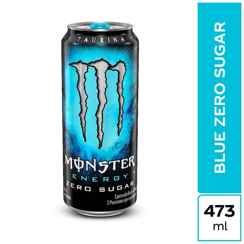 BEBIDA MONSTER 473ML ENERGIZANTE ZERO