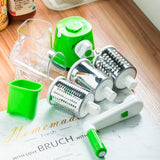 Molino Rallador 3 En 1 Cortador Picatodo Verduras Cocina CH18073