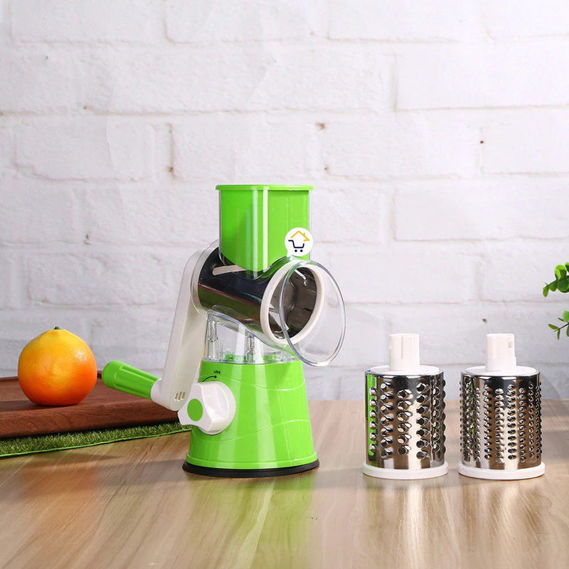Molino Rallador 3 En 1 Cortador Picatodo Verduras Cocina CH18073