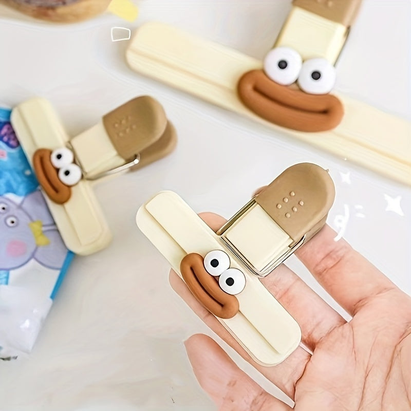 Pinza Potente para Bolsas de Alimentos, Sello Fuerte para Snacks y Mantenimiento del Fresco
