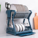 Escurridor Platos Locero 2 Niveles Organizador Tazas Vasos COCI124