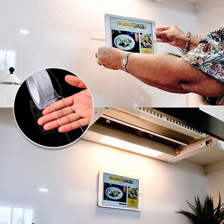 Cinta Multiusos Reusable Doble Faz Lavable 3 Metros RF 8025