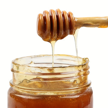 1pc Cuchara de Miel de Madera Premium, Práctica Cuchara de Miel con Mango Largo, Utensilio de Cocina para Verter y Mezclar Fácilmente