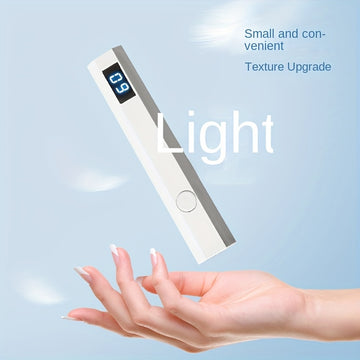 Linterna compacta para uñas, luz curadora de gel inalámbrica, secador portátil y pequeño, fácil de transportar, regalo de alta calidad