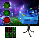 Proyector de luz láser, patrón de cielo estrellado, negro/azul, acabado cepillado, alimentado por USB, 36V máximo, cuerpo de aluminio, <0,4mW, accesorio de iluminación de escena para equipo de sonido en vivo