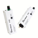 Amplificador portátil de monitores intraurales BOLANLE P2 con entradas XLR y TRS, salida de 3.5mm, interruptor estéreo/monofónico, para tecladistas, bateristas y guitarristas - Funciona con batería, metal, batería no incluida, configuración de estudio |