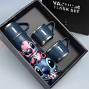 Juego de termo de acero inoxidable de 17 oz con 2 tapas de taza reutilizables, taza de viaje multifuncional para bebidas calientes y frías, lavable a máquina, ideal para bebidas calientes y frías - Embalaje de regalo LHB03211