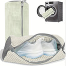 Regalo para el Día de la Madre - Bolsa lavable para zapatos de felpa sin lavado a mano, con cierre de cremallera, limpieza 360° y +1200 hebras suaves resistentes al desgarro, bolsa de lavandería reutilizable para tenis, viajes - Resistente a rayones y de