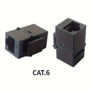 20pcs Adaptadores de Red Ethernet RJ45 CAT6 - Alta Velocidad 1Gbps, Macho a Macho , 100Mhz 10Mbps por Par, Cables Cat6 Duraderos para Oficina en Casa y Servidor Gaming, Instalación Fácil Sin Necesidad de Energía, Conectividad Inteligente, Construcción Ro