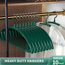 20/10 uds Perchas de metal para ropa, Percheros sin rastro, Perchas resistentes para abrigos de alta resistencia, Perchas para el hogar Almacenamiento y organización de secado de ropa para dormitorio, baño, hogar