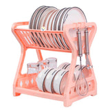 Escurridor Platos Locero 2 Niveles Organizador Tazas Vasos COCI124