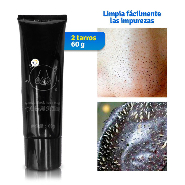 Mascarilla Negra Limpieza Profunda Remueve Acné Puntos Negros BPOM7-01