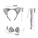 Kit Accesorios Cebra Disfraz Halloween Fiesta Disfraces OD523