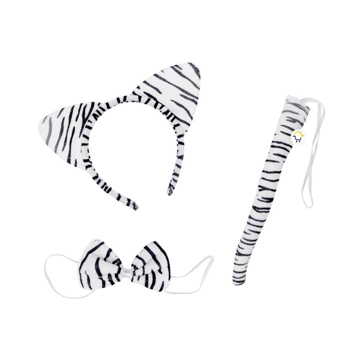 Kit Accesorios Cebra Disfraz Halloween Fiesta Disfraces OD523