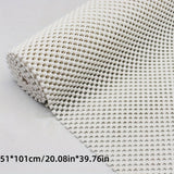 Alfombra de baño antideslizante de tejido de punto, resistente, lavable, moldeada por prensado térmico, con superficie antideslizante para sofá, colchón, felpudo y tapete