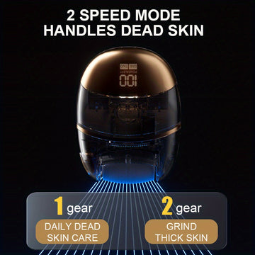El regalo definitivo para Pascua y Día de la Madre - un desmastrillador eléctrico recargable con cuatro cabezas de molienda adicionales. Esta herramienta de pedicura está diseñada para tratar pies quebrados y duros, convirtiéndola en un kit de cuidado de