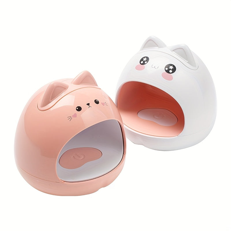 LAMPARA DE UÑAS MINI LINGCHIHAO, LÁMPARA DE UÑAS DE GEL DE SECO RÁPIDO 24W, LUZ UV PORTÁTIL PARA EXTENSIÓN DE UÑAS FÁCIL Y RÁPIDA, LÁMPARA DE CURACIÓN LED UV PARA PRINCIPIANTES DE MANICURA, ARTE DE UÑAS DIY, APARIENCIA LINDA