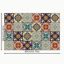 1 ud., Alfombrilla de Secado Rápido para Utensilios de Cocina Estilo Bohemio con Diseño Floral Antideslizante y Bandeja Absorbente para Máquina de Café y Tetera, Tapete de Limpieza de Fibra Ultrafina