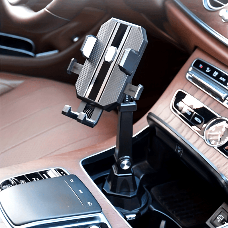 Portavasos ajustable para automóvil Soporte para teléfono celular Soporte universal para vasos de agua para automóvil Soporte para teléfono celular móvil, para Iphone 13