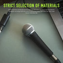 Micrófono Dinámico Profesional SM58 - Micrófono con Cable en Forma de Corazón con Conector de 6.35mm, Alimentado por DC, Adecuado para Canto en Escenario, Transmisión, Reuniones de Video, Juegos y Karaoke - Audio de Alta Calidad, Construcción Duradera, R