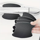 4 Piezas De Película Protectora Para Manija De Puerta De Automóvil, Protector Adhesivo Para Manija De Puerta De Automóvil, Película Protectora Universal Para Manija De Puerta De Automóvil De Fibra De Carbono