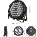 36 luces LED RGB con control remoto para fiestas, shows y discotecas, efectos de iluminación DMX 512 para Navidad, Halloween, bares, clubes, bodas y escenarios, luces navideñas (ideal para iluminación escénica)
