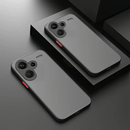 Redmi Note 13 Pro Plus con Material Antigolpes - Parachoques de TPU, Cubierta Transparente de PC Duro, Bordes Elevados, Excelente Efecto de Absorción de Impactos