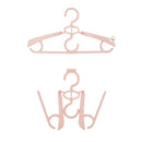 Gancho De Ropa Ajustable x5 Organizador Closet Bebé PER1