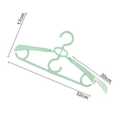 Gancho De Ropa Ajustable x5 Organizador Closet Bebé PER1